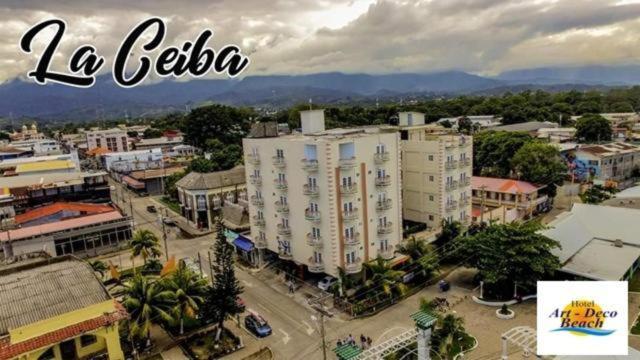 Hotel Art Deco Beach La Ceiba Buitenkant foto
