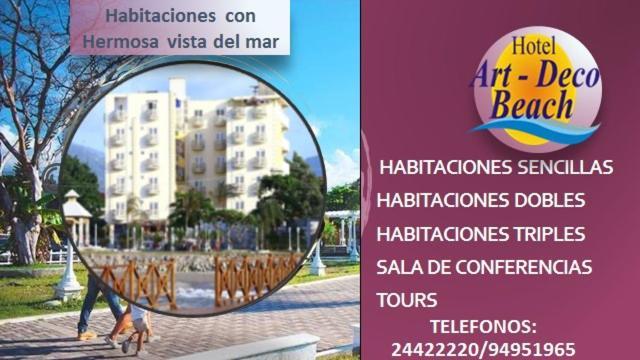 Hotel Art Deco Beach La Ceiba Buitenkant foto
