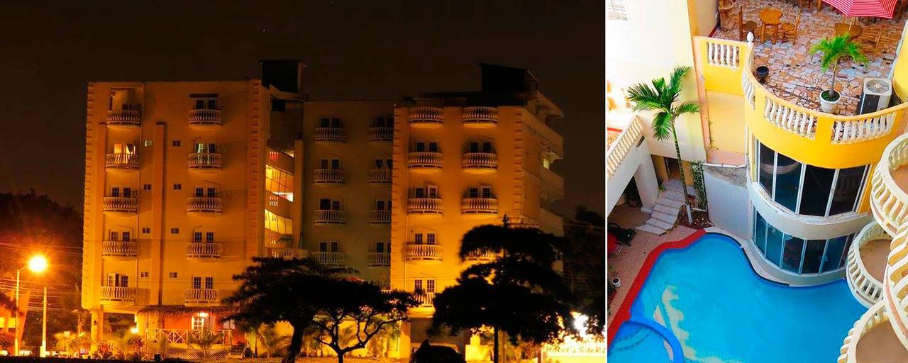 Hotel Art Deco Beach La Ceiba Buitenkant foto
