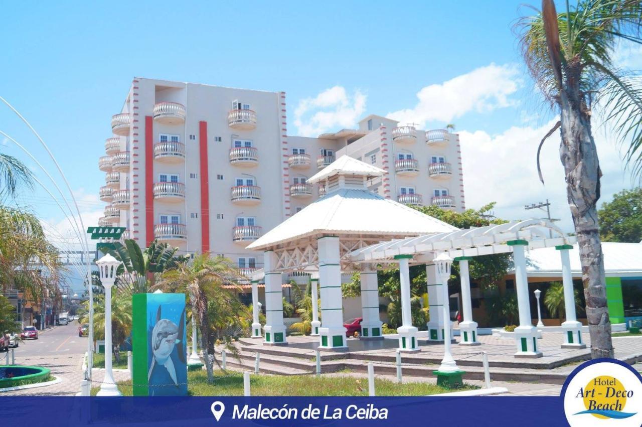 Hotel Art Deco Beach La Ceiba Buitenkant foto